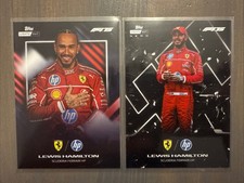 Topps F1 Lights Out 2025 Lewis Hamilton Driver And Nero Base Cards