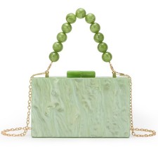 Acrylic Clutch Purse Beads