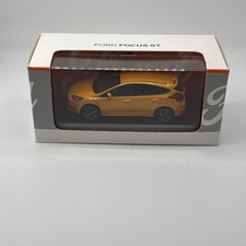 Minichamps Ford Dealer Edition  1.43 Scale FORD FOCUS ST In Burnt Yellow . 