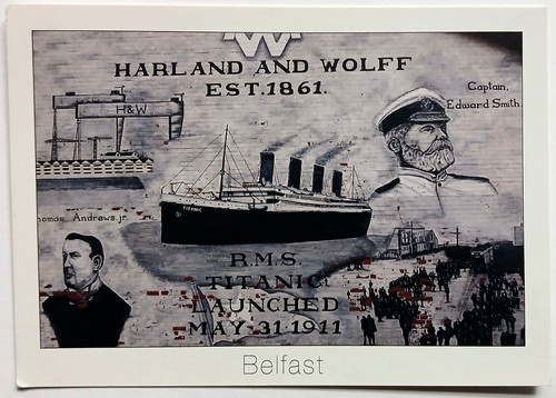 Titanic wall mural belfast - titanic,