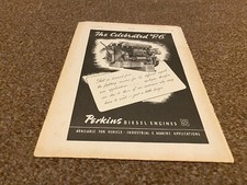 AC10 ADVERT 11X9 PERKINS DIESEL ENGINES - THE P.6 INDUSTRIAL & MARINE