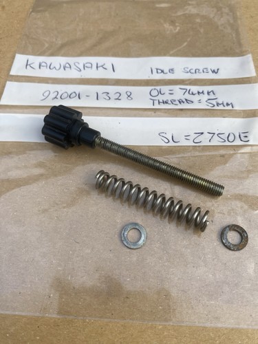Kawasaki idle speed tick over
