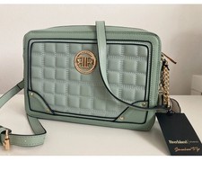 River Island light blue faux