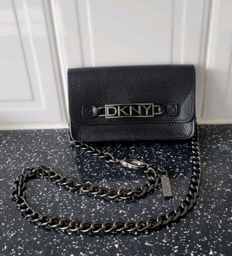 Dkny black adjustable belt - adjustable,
