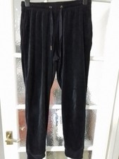 Ladies navy blue velour - ladies,