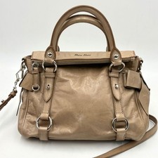 Auth Miu Miu Y2K Vitello Lux