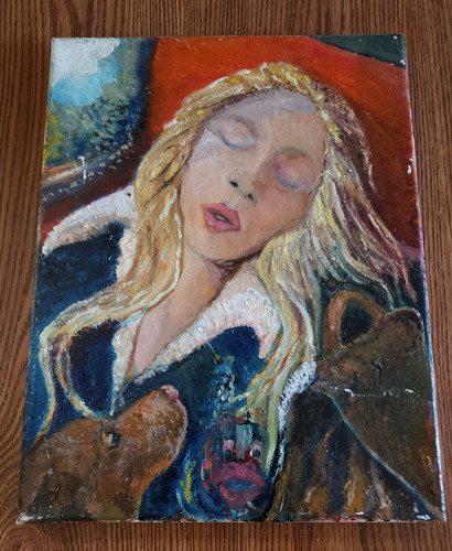 Oil painting 14 over - 11", x