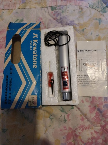 Electret wireless condenser - electret,