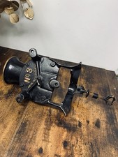 Antique Cast Iron Vintage Spong No.3 Hand Coffee Grinder, Made In England