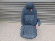 Vauxhall Combo Drivers seat Mk3 10-15 Van right front Black Grey cloth arm rest