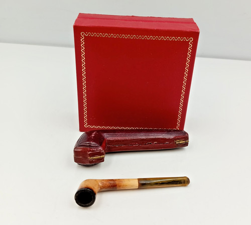 19thc miniature meerschaum - miniature,