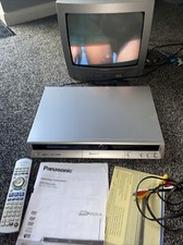 Panasonic Silver DMR-EZ25EB DVD Recorder Freeview Digital DVR DVB HDMI