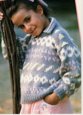 Knitting pattern copy 3855.  