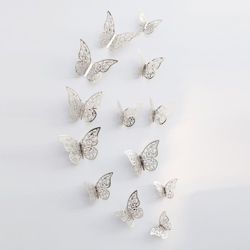 Pcs butterfly wall - 12,