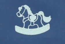 5 x Rocking Horse Die Cuts -