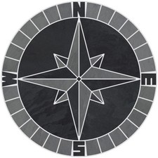 12" Tile Mosaic Medallion