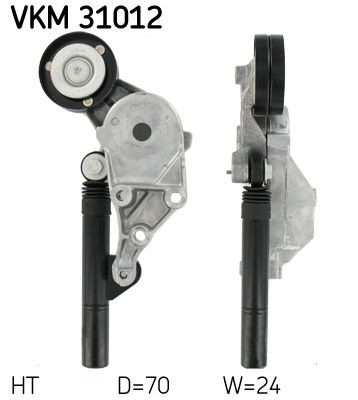 Ribbed belt tensioner skf - belt,
