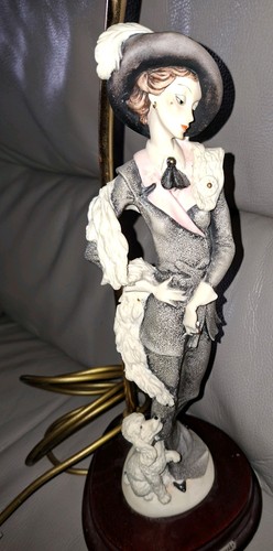 Capodimonte lady figurine - ,