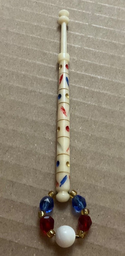Vintage bone lace - bone, bobbin