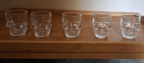 Skull shot glasses flow - 5x,