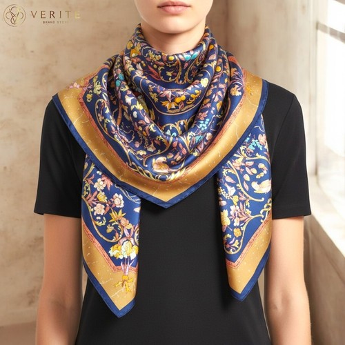Rare vintage hermes silk scarf - hermes,