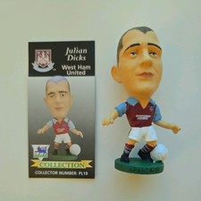 CORINTHIAN HEADLINERS JULIAN DICKS WEST HAM 1996 MINT FIGURE