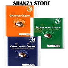 Frys Chocolate Cream,Orange Cream & Peppermint Cream Bars,3 Packs of 147g,9 Bars