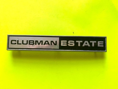 Vintage car badge 1970s mini - badge,