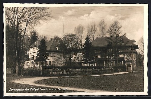 Postcard zell near - of,