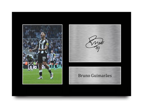 Bruno guimaraes signed - bruno,