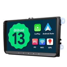 9" Android Auto 13 Car Play Stereo Radio Sat Nav WiFi for VW Golf 5 Jetta RCD330