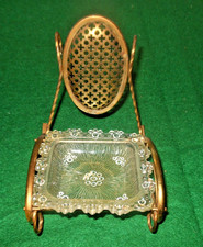 Vintage old metal rocking