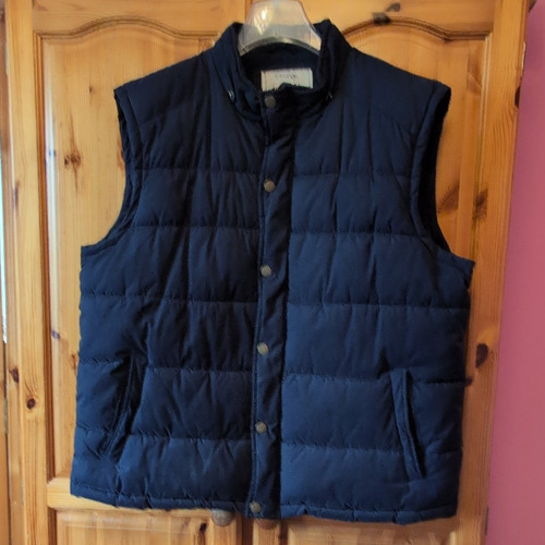 George navy quilted puffer - george,