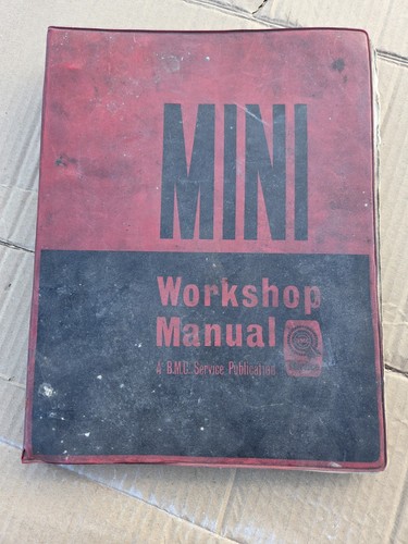 Mini bmc workshop manual - workshop,