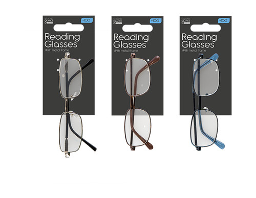 Reading glasses metal - reading, frame