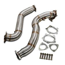DIRENZA STAINLESS DECAT DOWNPIPE EXHAUST PIPES FOR AUDI RS6 C7 QUATTRO 13-18
