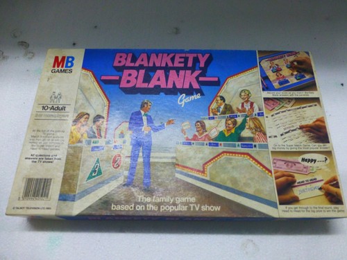 Vintage games 1983 blankety - mb,