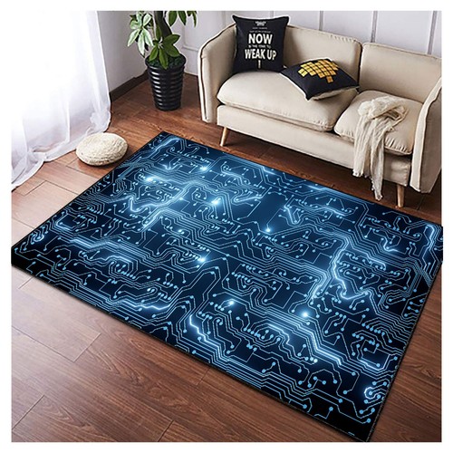 Seamless circuit board - circuit, rug