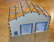 Truck Garage Scene Flatpack Kit for 1:50 Scale Models 3mm MDF Diarama Corgi WSI.