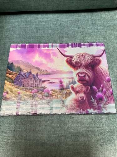 Slate table mat - slate, highland