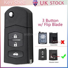 3 Button Flip Remote Key Fob