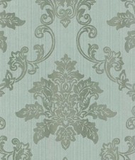 1838 Wallcoverings - Rosemore - Hampton - Aqua - 1601-106-04 - Batch M