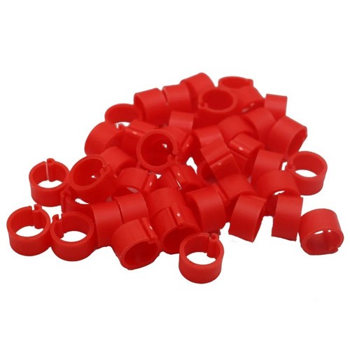 100pcs 8mm bird leg rings - 8mm,