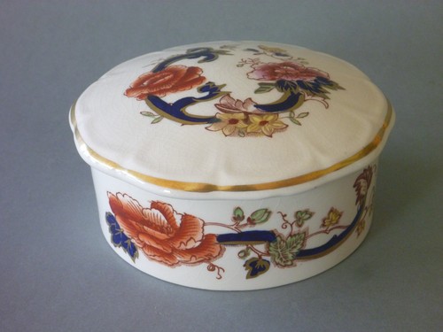 Masons blue mandalay round - blue,