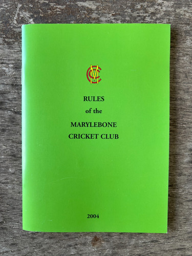Rules the marylebone - rules,