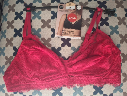 Post surgery 36a dark pink - post,