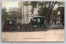 Postcard Hackney Carriage