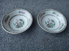 2 x Wedgwood Indian Tree Dessert Bowls
