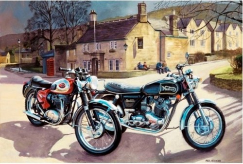 Bsa lightning norton - lightning,
