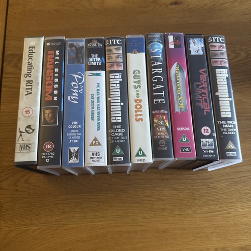 Vhs bundle job lot - bundle,